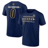 Tyrese Haliburton 2024 NBA All-Star Game Rebound Battle Name & Number T-Shirt - Navy on sale