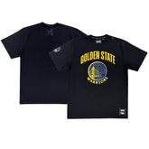 Golden State Warriors NBA x Two Hype Unisex Culture & Hoops T-Shirt - Black discount