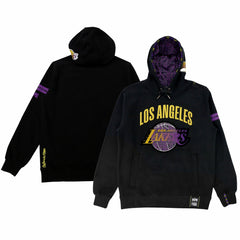 Los Angeles Lakers NBA x Two Hype Unisex Culture & Hoops Heavyweight Pullover Hoodie - Black discount