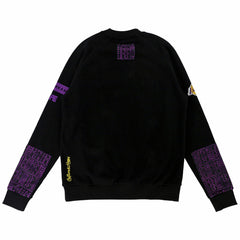 Los Angeles Lakers NBA x Two Hype Unisex Culture & Hoops Heavyweight Pullover Sweatshirt - Black cheap