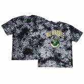 Milwaukee Bucks NBA x Two Hype Unisex Culture & Hoops Tie-Dye T-Shirt - Black outlet