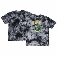 Milwaukee Bucks NBA x Two Hype Unisex Culture & Hoops Tie-Dye T-Shirt - Black outlet
