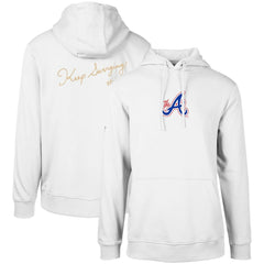 Atlanta Braves Levelwear City Connect Podium Core 2.0 Pullover Hoodie White