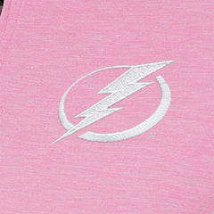 Tampa Bay Lightning Antigua Women's White Logo Mentor Quarter-Zip Jacket - Pink Jackets