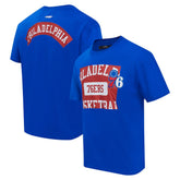 Philadelphia 76ers Pro Standard Made To Play Drop Shoulder T-Shirt - Royal outlet