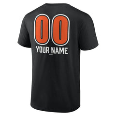 Baltimore Orioles Personalized Name & Number Fastball T-Shirt Black