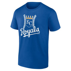 Kansas City Royals Personalized Name & Number Fastball T-Shirt Royal