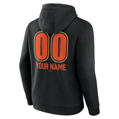 San Francisco Giants Personalized Name & Number Fastball Pullover Hoodie Black