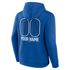 Toronto Blue Jays Personalized Name & Number Fastball Pullover Hoodie Royal