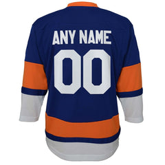 New York Islanders Youth Home Replica Custom Jersey - Royal Jerseys