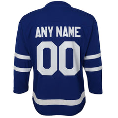 Toronto Maple Leafs Youth Home Replica Custom Jersey - Blue Jerseys
