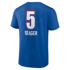 Corey Seager Texas Rangers Fastball Player Name & Number T-Shirt Royal