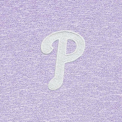 Philadelphia Phillies Antigua Hunk Quarter-Zip Top Lavender