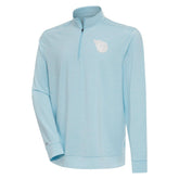 Cleveland Guardians Antigua Bright Quarter-Zip Pullover Top Powder Blue