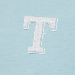 Texas Rangers Antigua Bright Quarter-Zip Pullover Top Powder Blue