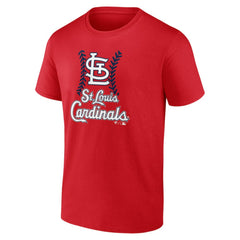 Jordan Walker St. Louis Cardinals Fastball Player Name & Number T-Shirt Red