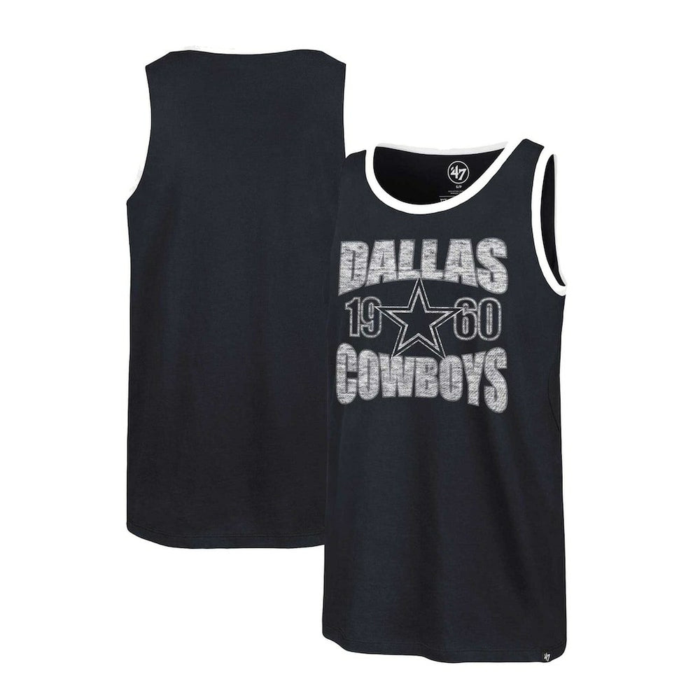 Dallas Cowboys '47 Upload Franklin Tank Top - Navy discount