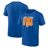 New York Knicks Pick & Roll Coverage T-Shirt - Blue online