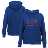 St. Louis Blues Levelwear Women's Retro Adorn Spellout Pullover Hoodie - Blue Hoodies
