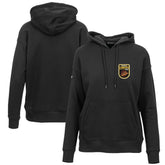 Vancouver Canucks Levelwear Women's Retro Adorn Pullover Hoodie - Black Hoodies