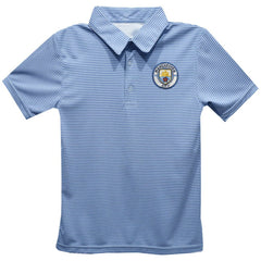 Manchester City Vive La Fete Toddler Pencil Stripe Polo Discount - Sky Blue