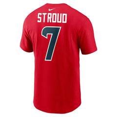 C.J. Stroud Houston Texans Player Name & Number T-Shirt - Red online