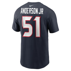 Will Anderson Jr. Houston Texans Player Name & Number T-Shirt - Navy sale