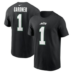 Ahmad Sauce Gardner New York Jets Name & Number T-Shirt - Black discount