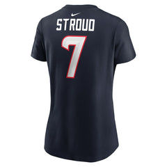 C.J. Stroud Houston Texans Women's Player Name & Number T-Shirt - Navy on sale