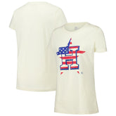 Houston Astros Women's Vintage T-Shirt Cream