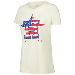 Houston Astros Women's Vintage T-Shirt Cream