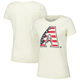 Arizona Diamondbacks Women's Vintage T-Shirt Cream