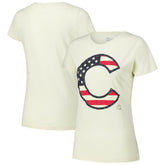 Chicago Cubs Women's Vintage T-Shirt Cream