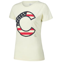 Chicago Cubs Women's Vintage T-Shirt Cream