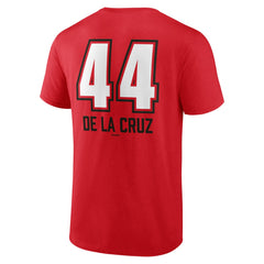 Elly De La Cruz Cincinnati Reds Name & Number Fastball T-Shirt Red