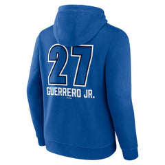Vladimir Guerrero Jr. Toronto Blue Jays Name & Number Fastball Pullover Hoodie Royal