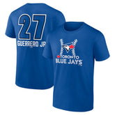Vladimir Guerrero Jr. Toronto Blue Jays Name & Number Fastball T-Shirt Royal