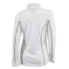 Texas Rangers Women's Omni-Wick Shotgun Quarter-Zip Pullover Top White