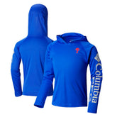 Philadelphia Phillies Youth Terminal Tackle Long Sleeve Hoodie T-Shirt Royal