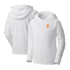 San Francisco Giants Youth Terminal Tackle Long Sleeve Hoodie T-Shirt White