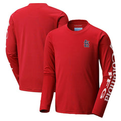 St. Louis Cardinals Youth Terminal Tackle Long Sleeve T-Shirt Red