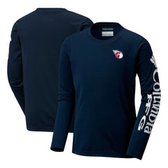 Cleveland Guardians Youth Terminal Tackle Long Sleeve T-Shirt Navy