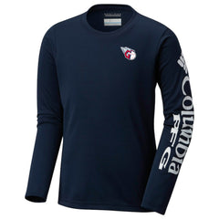 Cleveland Guardians Youth Terminal Tackle Long Sleeve T-Shirt Navy