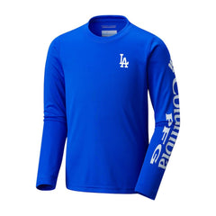 Los Angeles Dodgers Youth Terminal Tackle Long Sleeve T-Shirt Royal