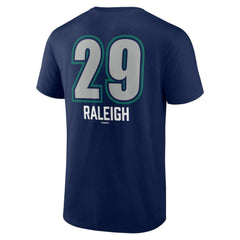 Cal Raleigh Seattle Mariners Name & Number Fastball T-Shirt Navy