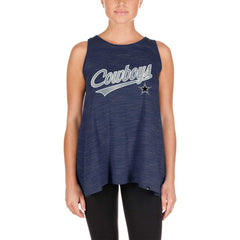 Dallas Cowboys New Era Women's Space-Dye Active Tank Top - Navy outlet