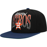 Houston Astros Rise Up Snapback Hat Black