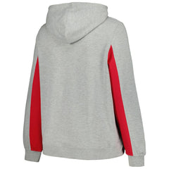 St. Louis Cardinals Profile Women's Plus Size Pullover Jersey Hoodie Heather Gray