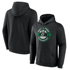 Dallas Stars Native Pullover Hoodie - Black Hoodies