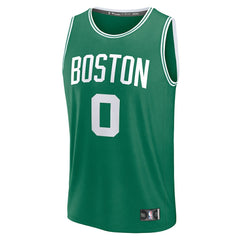 Jayson Tatum Boston Celtics Fast Break Replica Player Jersey - Icon Edition - Kelly Green discount